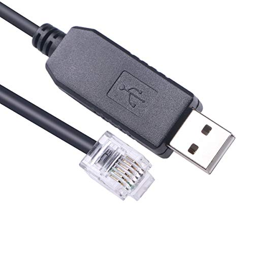 USB auf RS232 RJ12 6P6C Serielles Kabel für POS-Terminal PR608 Upgrade-Konsole USB auf RS232 RJ12 6P6C Serielles Kabel für POS-Terminal PR608 Upgrade-Konsole von Green-utech
