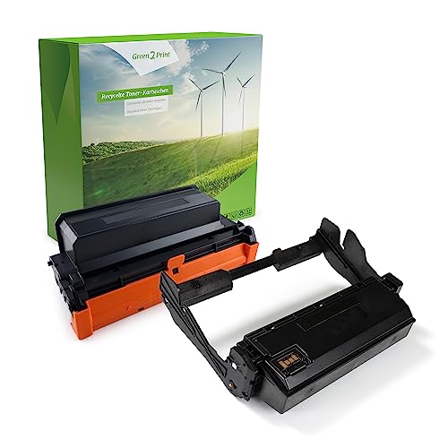 Green2Print 1x Toner, 1x Trommel Toner-Trommel-Set 1x 10000, 1x 30000 Seiten ersetzt HP-Samsung SU925A, SV140A, Samsung MLT-D204E, MLT-D204E/ELS, 204E, MLT-R204, MLT-R204/SEE, 204 passend für Sam von Green2Print