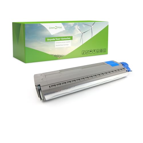 Green2Print Toner Cyan 7300 Seiten ersetzt Oki 45862839 passend für Oki MC853DNCT, MC853DNV, MC853DN, MC873DNCT, MC873DNV, MC873DN von Green2Print