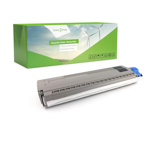 Green2Print Toner schwarz 15000 Seiten ersetzt Oki 45862818 passend für Oki MC873DNCT, MC873DNV, MC873DNX, MC873DNC, MC873DN von Green2Print