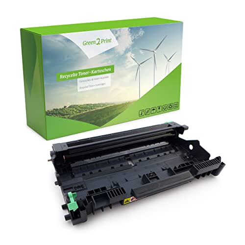 Green2Print Trommel 12000 Seiten ersetzt Brother DR-2100 passend für Brother DCP7030, DCP7040, DCP7045N, HL2140, HL2150N, HL2170W, MFC7320, MFC7440N, MFC7840W von Green2Print