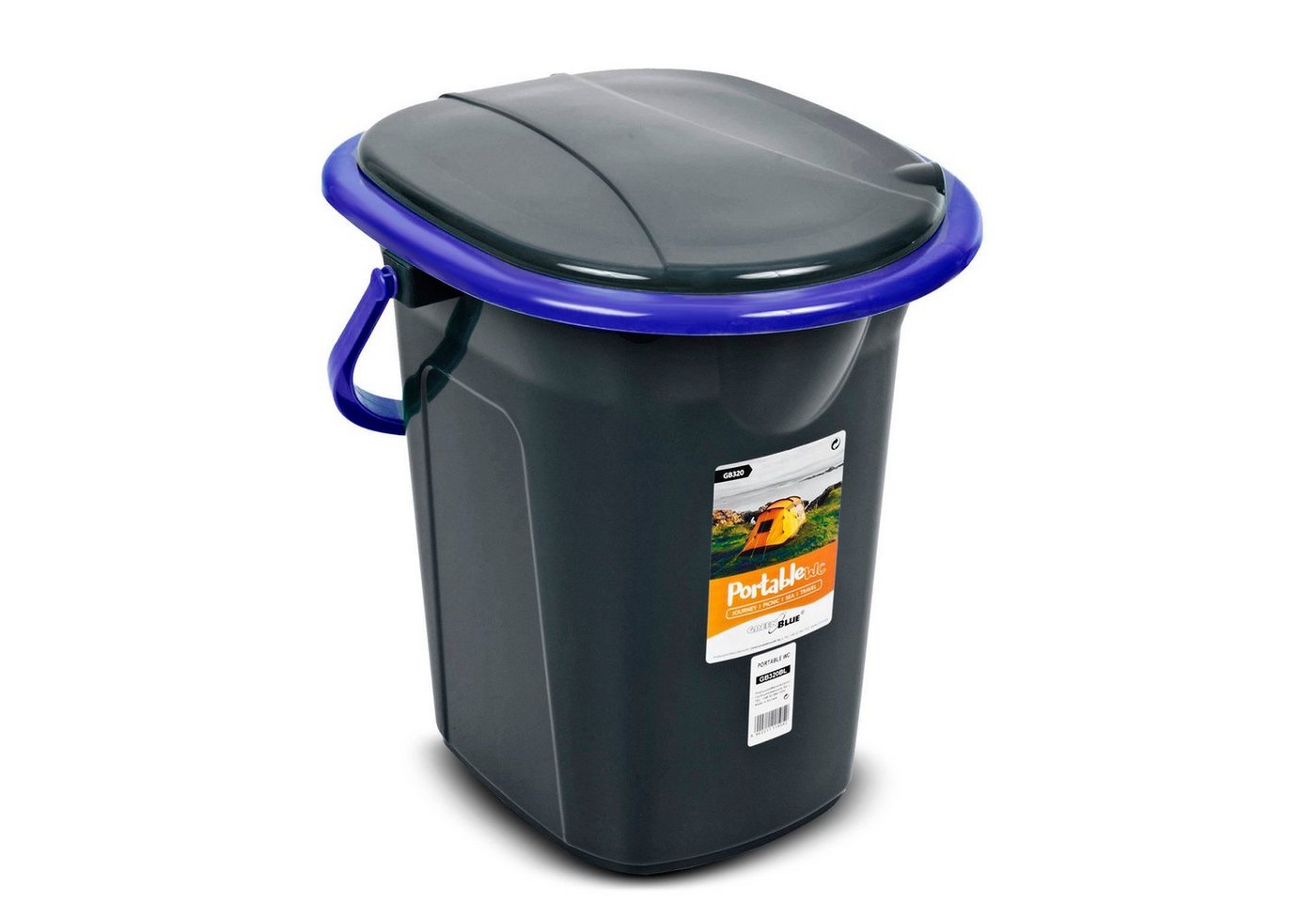 GreenBlue Campingtoilette GB320, mit Tragegriff / Toilettenpapierhalter und Auskipp-Hilfe GreenBlue Campingtoilette GB320, mit Tragegriff / Toilettenpapierhalter und Auskipp-Hilfe von GreenBlue