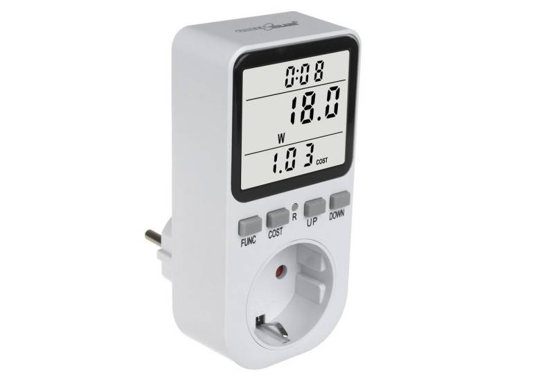 GreenBlue Energiekostenmessgerät GB364, 1-tlg., Wattmeter Energiezähler Stromverbrauchszähler GreenBlue Energiekostenmessgerät GB364, 1-tlg., Wattmeter Energiezähler Stromverbrauchszähler von GreenBlue
