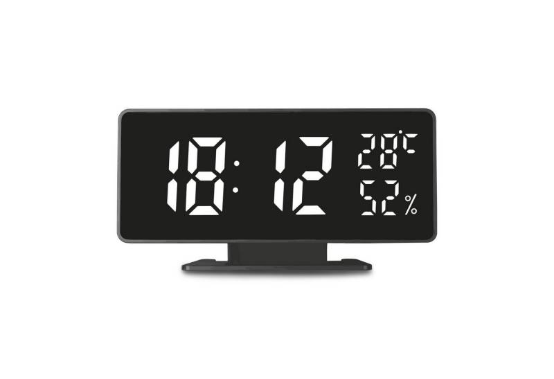 GreenBlue Wecker GB395 Elektronischer Wecker Temperatur Luftfeuchtigkeit von GreenBlue