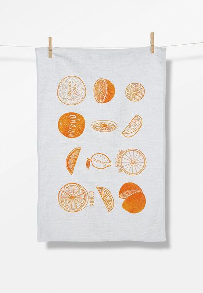 GREENBOMB Bike Citrus Tea Towel - Praktisches Geschirrtuch aus Bio-Baumwolle / hochwertiger Print / Fair & Vegan GREENBOMB Bike Citrus Tea Towel - Praktisches Geschirrtuch aus Bio-Baumwolle / hochwertiger Print / Fair & Vegan von GreenBomb