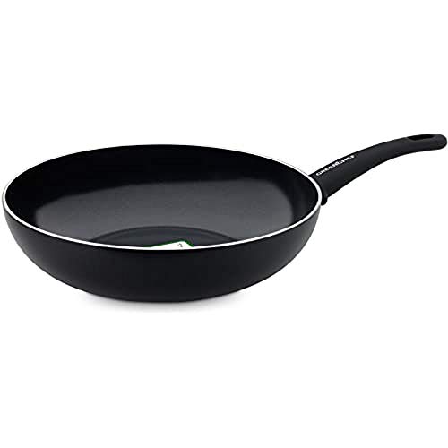 GreenChef Diamond Soft Grip Wok mit Antihaftbeschichtung, 28cm/3.6 Liter, PFAS-frei, Schwarz GreenChef Diamond Soft Grip Wok mit Antihaftbeschichtung, 28cm/3.6 Liter, PFAS-frei, Schwarz von GreenChef