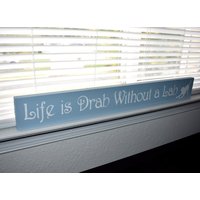 Labrador Retriever Sign | Life Is Drab Without A Lab Hundeliebhaber Aus Holz Geschenk Labrador Retriever Sign | Life Is Drab Without A Lab Hundeliebhaber Aus Holz Geschenk von GreenChickens