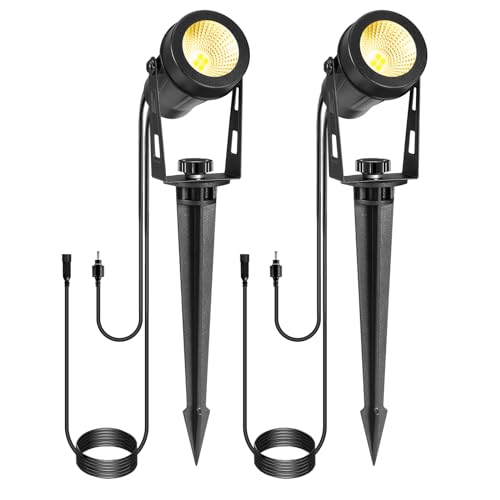 Greenclick 2er Set Gartenleuchten ohne Stecker 12V 3W Verlängerungslampen von Greenclick