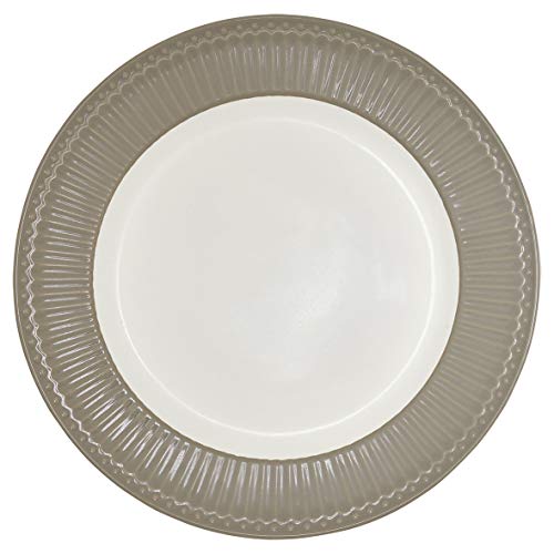 GreenGate Dinner Plate, Alice Warm Grey von GreenGate