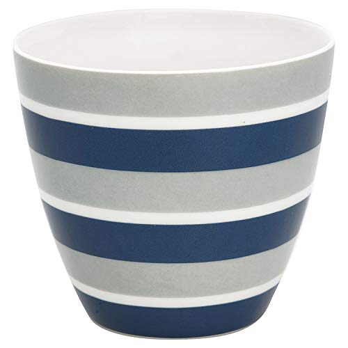 GreenGate - Becher, Tasse, Kaffeetasse, Latte Cup - Alyssa - Porzellan - Blue - 300 ml von GreenGate