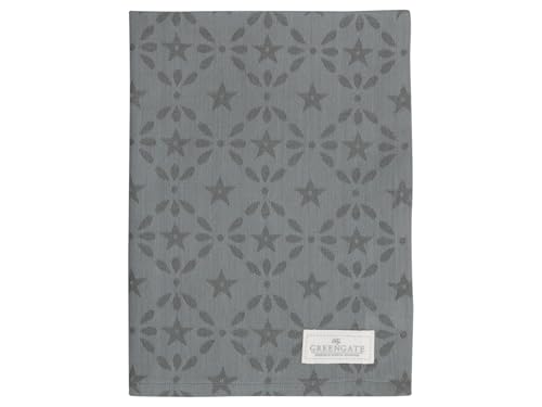 GreenGate Courtney Geschirrtuch Jacquard Grey 70 x 50cm von GreenGate
