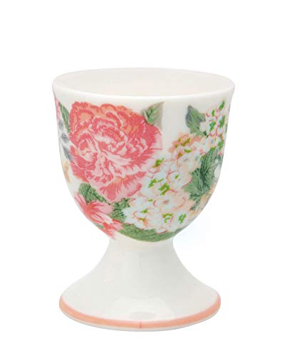 GreenGate Eierbecher Egg Cup Adele White Blumen Vintage Landhausstil von GreenGate