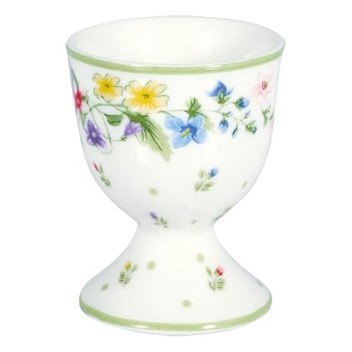 GreenGate Eierbecher Egg Cup Karolina White Porzellan Landhaus von GreenGate