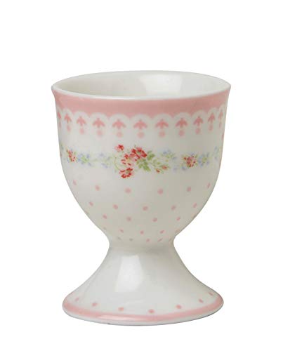 GreenGate Eierbecher Egg Cup Sinja White Blumen Vintage Landhausstil Sonderedition von GreenGate