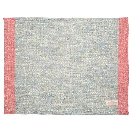 GreenGate Geengate COTPLAMIN2506 Minna Tischset Ice Blue 35 x 45 cm (1 Stück) von GreenGate