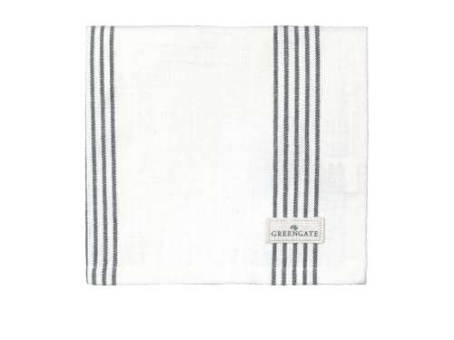 GreenGate Gladys Stoffserviette Grey 40x40cm von GreenGate