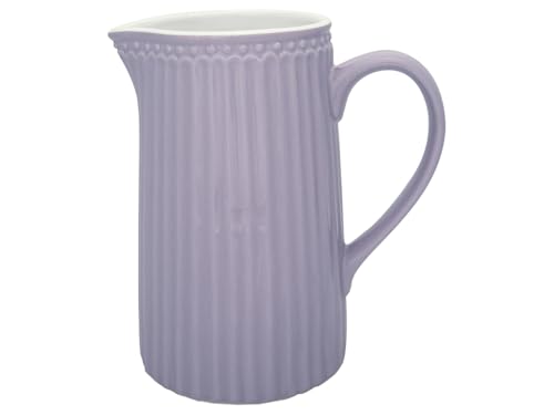 GreenGate - Krug, Karaffe, Jug - Alice - Porzellan - Lavender - 1 l von GreenGate