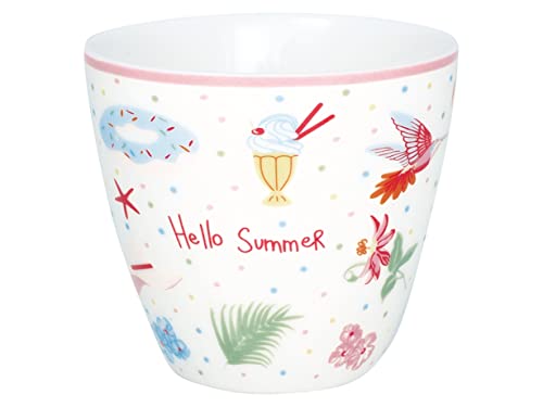 GreenGate Latte Cup Lula White von GreenGate
