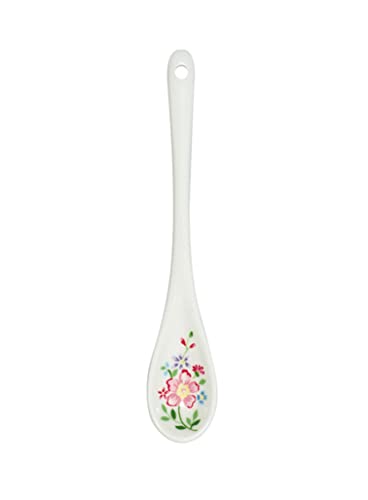 GreenGate Löffel Zuckerlöffel Teelöffel Spoon Columbine white Porzellan 15,5 cm von GreenGate