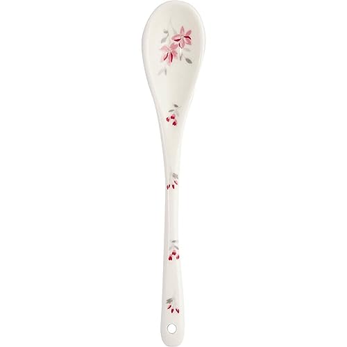 GreenGate Löffel Zuckerlöffel Teelöffel Spoon Emberly white Porzellan 15,5 cm von GreenGate