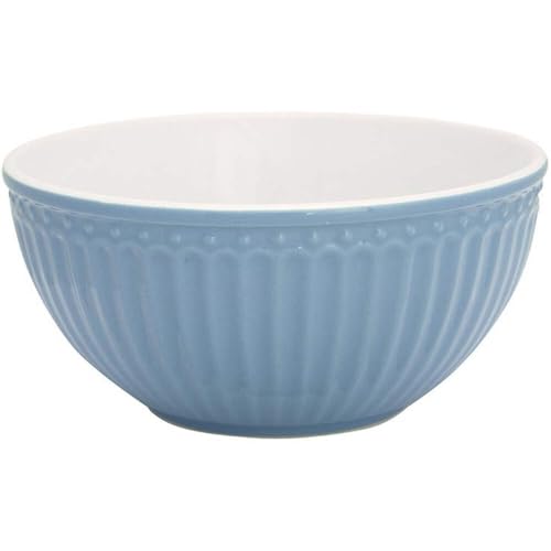GreenGate - Müslischale, Schale, Dessertschale - Alice - Porzellan - Sky Blue - 450 ml von GreenGate