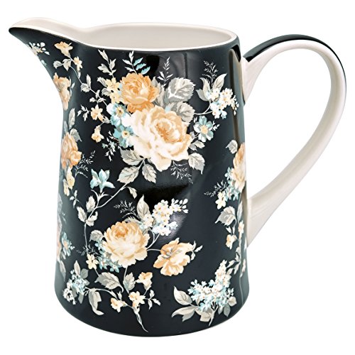 GreenGate STWJUG1LJOS9904 Josephine Krug Black 1 l (1 Stück) von GreenGate