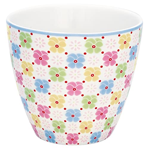 GreenGate STWLATEDI0106 Edie Latte Cup white 0,35 l von GreenGate