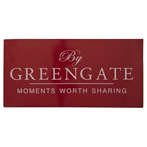GreenGate Schild red - Sign red - 40x19,5cm - METSGNGGL1002 von GreenGate