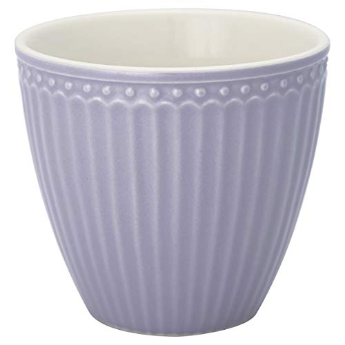 GreenGate - Tasse, Latte Cup - Alice - Porzellan - Lavender - 300 ml von GreenGate