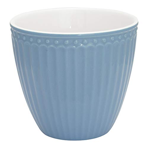 Greengate - Tasse, Latte cup - Alice - Porzellan - sky blue - 300 ml von GreenGate