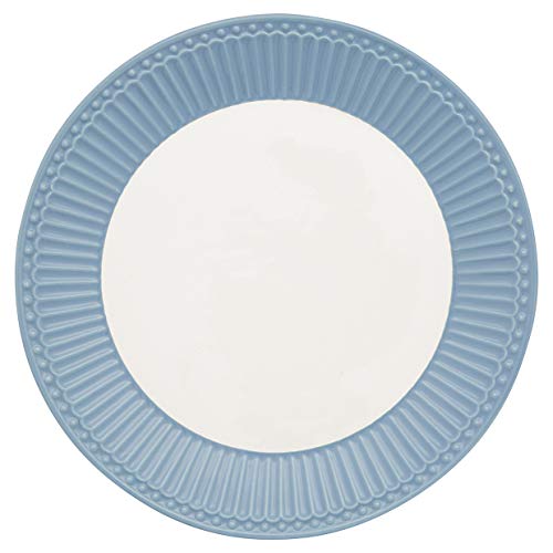 GreenGate - Teller, Frühstücksteller - Alice - Porzellan - Sky Blue - D 23 cm von GreenGate