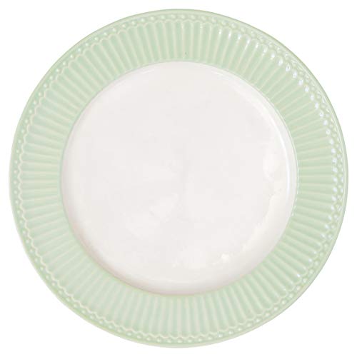 GreenGate Teller - Dinner Plate - Alice Pale Green 26 cm von GreenGate