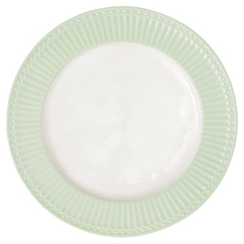 GreenGate Teller - Dinner Plate - Alice Pale Green 26 cm von GreenGate