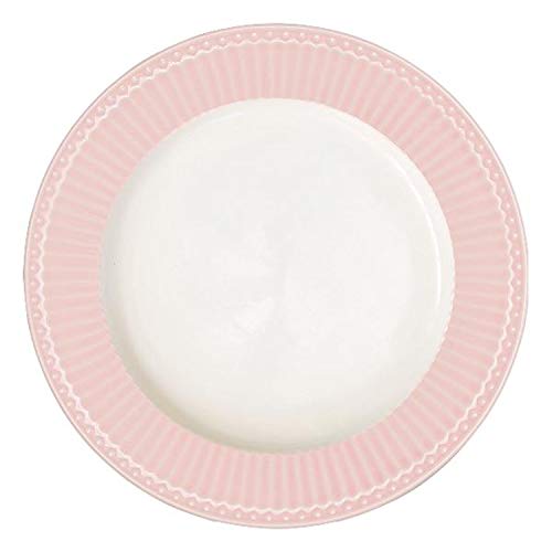 GreenGate Teller - Dinner Plate - Alice Pale Pink 26 cm von GreenGate