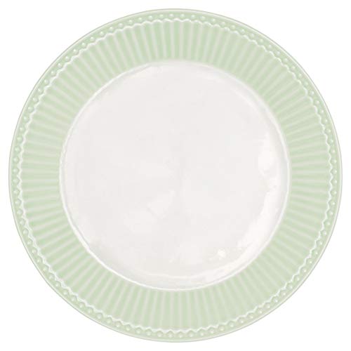GreenGate Teller - Plate - Alice Pale Green 20,5 cm von GreenGate