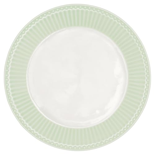 GreenGate Teller - Plate - Alice Pale Green 20,5 cm von GreenGate