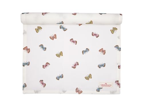 GreenGate - Tischläufer, Tischdecke - Maisie - White - Baumwolle - 140 x 45 cm von GreenGate