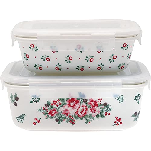 GreenGate [W] Food Storage Rectangular Charline Mix Set of 2 von GreenGate