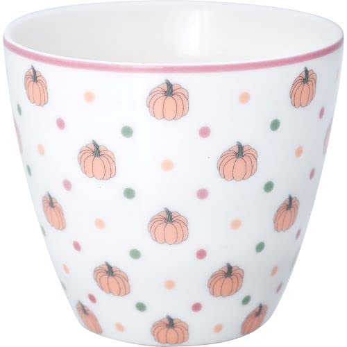 GreenGate [W] Stoneware Latte Cup Clarissa White von GreenGate