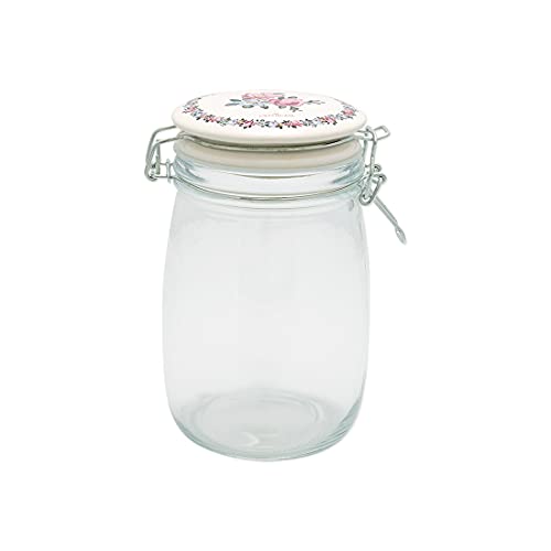 GreenGate [W] [W] Storage jar Madison White 1L von GreenGate