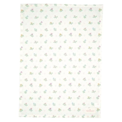 GreenGate [W2023/02] Tea Towel Cilja White von GreenGate