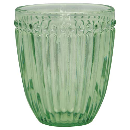 GreenGate - Wasserglas - Alice - pale green - 9,5 cm von GreenGate