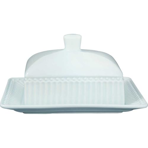 Greengate Butterdose ALICE PALE BLUE Blau Medium 17x14 cm Keramik Butterschale Greengate Butterdose ALICE PALE BLUE Blau Medium 17x14 cm Keramik Butterschale von GreenGate