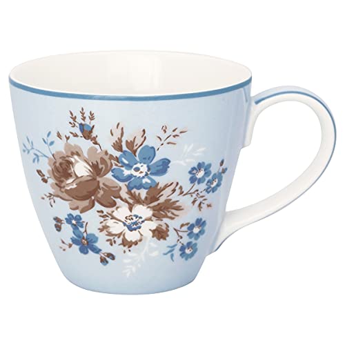 GreenGate STWMUGMAR2806 Marie Becher mit Henkel dusty blue 0,3 l (1 Stück) von GreenGate