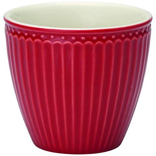 Porzellan Latte Becher, Alice Red von GREENGATE von GreenGate