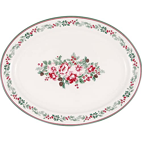 [W] Oval Serving Plate Charline White von GreenGate