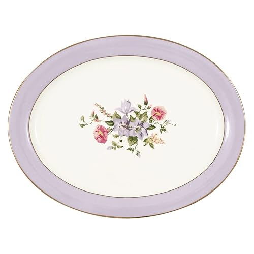 [W2023/02] Oval serving plate Jacobe white von GreenGate