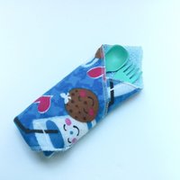 Lunchbox Servietten, 10Er Set Cookies Und Milch Print von GreenGingerGoods