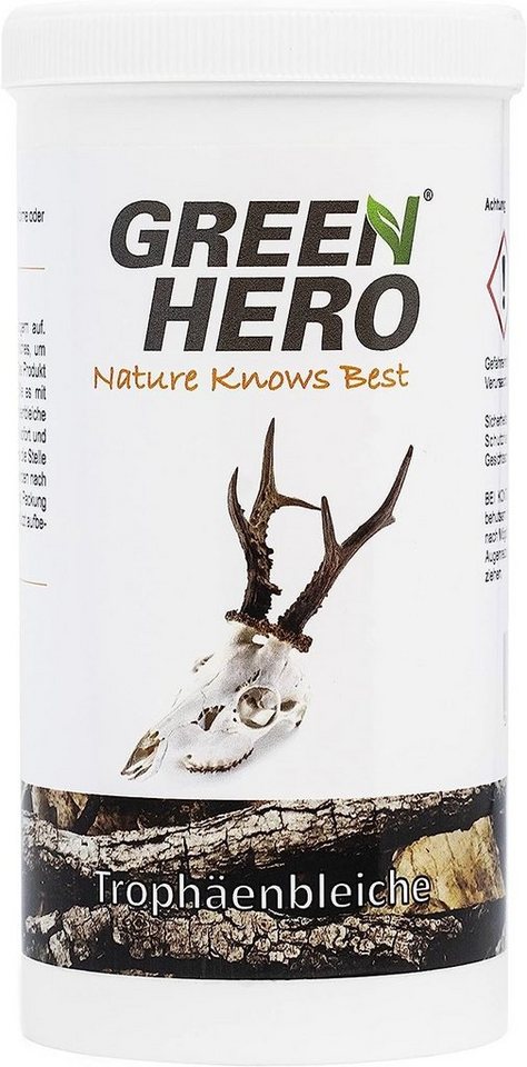 GreenHero Trophäenbleiche für Jagdtrophäen Bleichmittel von GreenHero