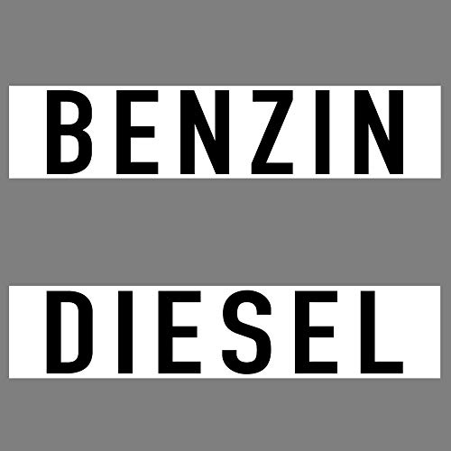 2 Aufkleber 20cm Sticker 1x Diesel + 1x Benzin Auto Fahrzeug Kraftstoff Tank Kanister Deko Hinweis 2 Aufkleber 20cm Sticker 1x Diesel + 1x Benzin Auto Fahrzeug Kraftstoff Tank Kanister Deko Hinweis von GreenIT